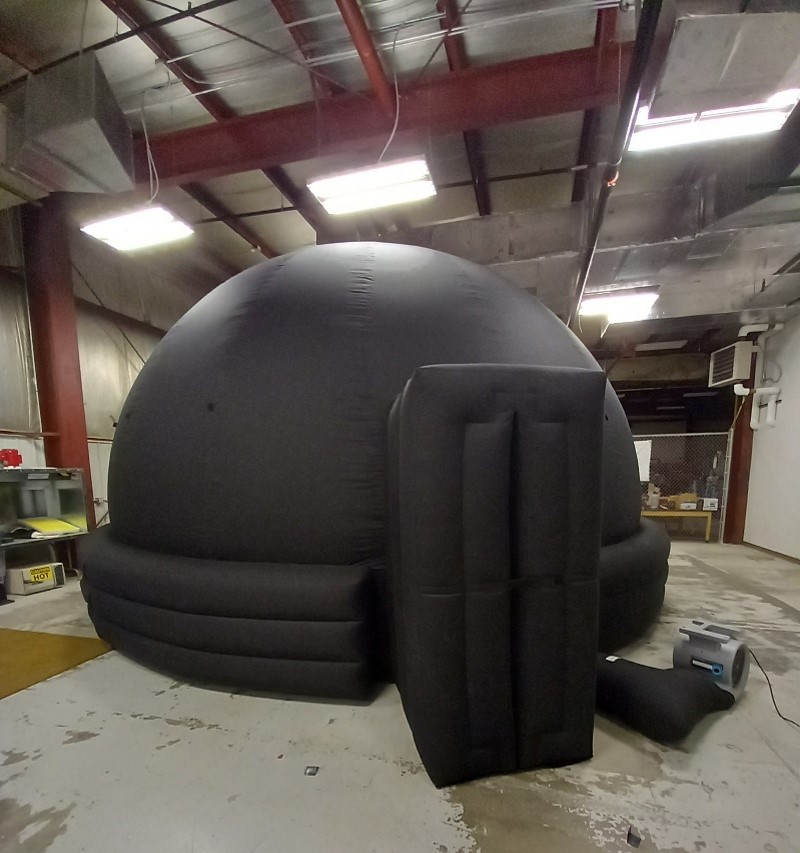 Inflated Portable Planetarium